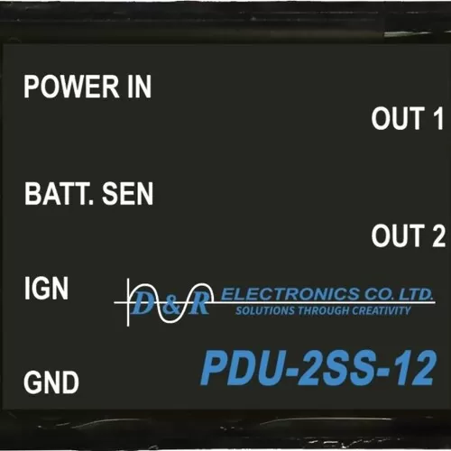 PDU-2SS Power Distribution and voltage monitoring system by D&R Electronics Co. Ltd.