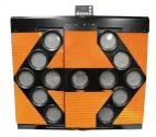 D&R AB253513KHT-MF TC-12 arrowboard kit, thirteen amber LED modules with the AS5500 controller on top