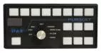 D&R F5RM-IQTP IQ Series light and siren control head with a 7-position rotary switch marked Wail to Radio