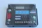 D&R PDU-6SS power distribution unit sealed under its clear Plexiglas dust cover with LED voltage display