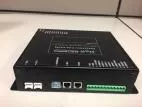 Black Protec Falcon control box with expansion, microphone and data jacks plus a green output terminal strip