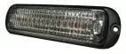 D&R Genesis SYNC LED light module, gasket-sealed black housing with clear lens and end mounting flanges